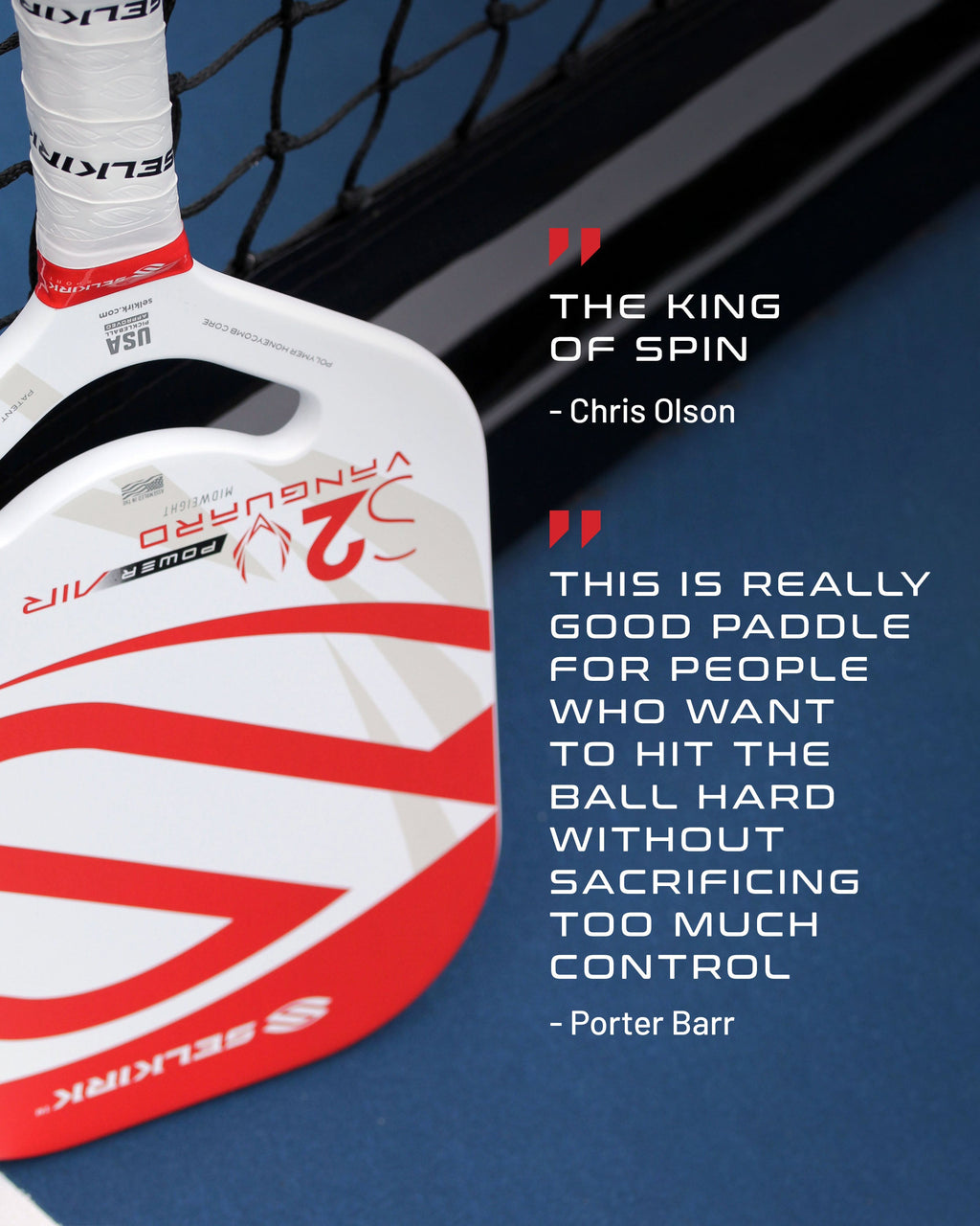 Selkirk VANGUARD Power Air - S2 - Pickleball Paddle